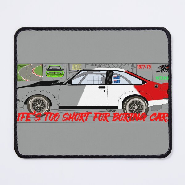 Item preview, Torana Hatchback LX - Grey - White - Red - Life's too short for boring cars designed and sold by Naked Drop.