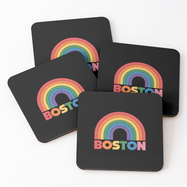 Item preview, Rainbow Pride Shirt Gay LGBT Parade Boston Massachusetts designed and sold by Moon-Ape.
