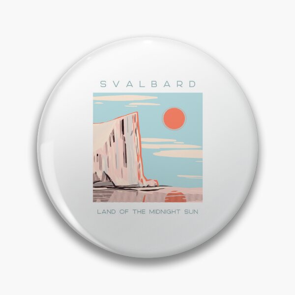 Item preview, Svalbard Norway Land Of The Midnight Sun Iceberg designed and sold by GraTEEtude.
