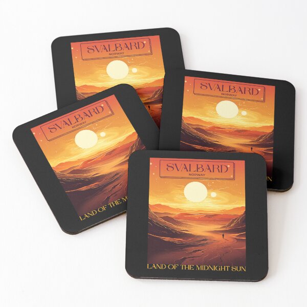 Item preview, Svalbard Norway Land Of The Midnight Sun designed and sold by GraTEEtude.