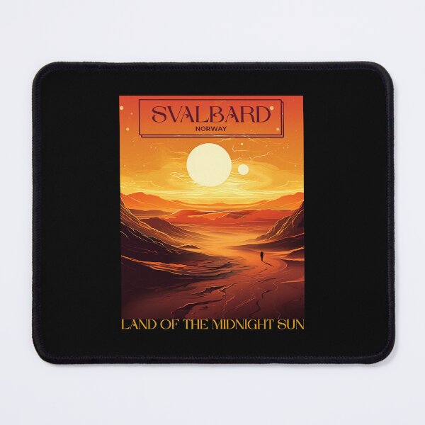 Item preview, Svalbard Norway Land Of The Midnight Sun designed and sold by GraTEEtude.