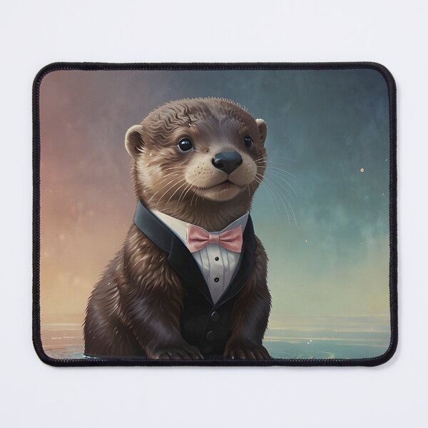 Item preview, Cute Baby Otter Tuxedo designed and sold by Glitchart66.