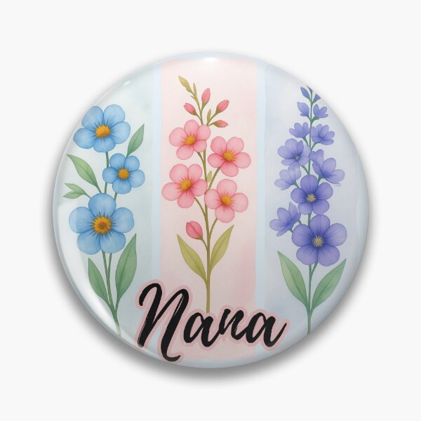 Item preview, Nana's Garden Design: Three Flower Watercolor Panels designed and sold by PriyaMagic.