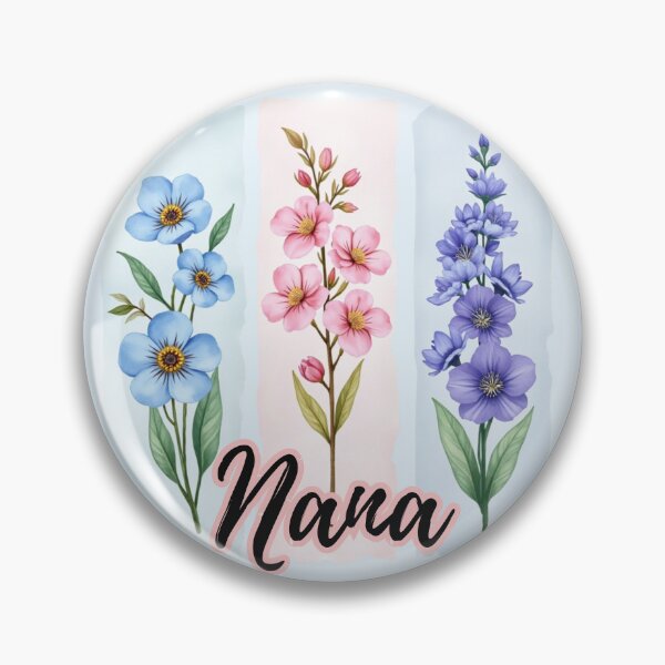 Item preview, Nana's Watercolor Design: Three Flower Panels designed and sold by PriyaMagic.