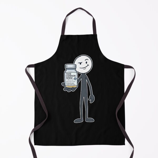 Item preview, Take Common Sense - It Will Cure you / Sarcastic Stickman designed and sold by TB-73.