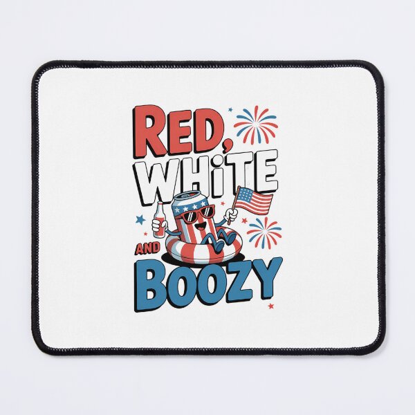 Item preview, Red White and Boozy designed and sold by papertaless.