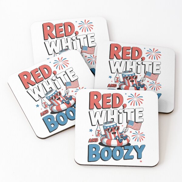 Item preview, Red White and Boozy designed and sold by papertaless.