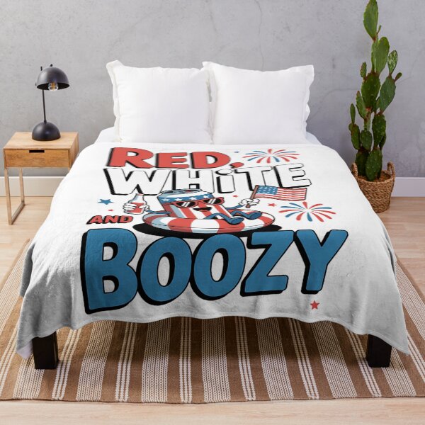 Item preview, Red White and Boozy designed and sold by papertaless.