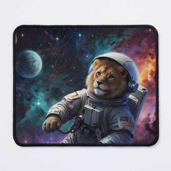 Item preview, Lion Cub Astronaut Space designed and sold by Glitchart66.