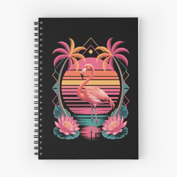 Item preview, Pink Flamingo Beach Summer Vibes Palm Tree Tropical Summer designed and sold by papertaless.