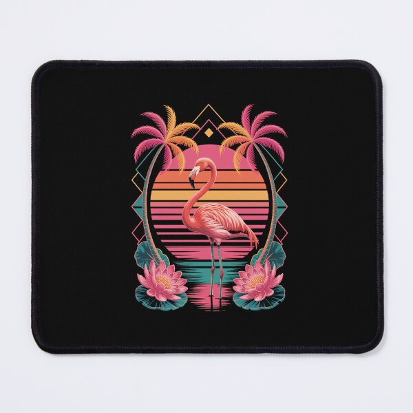 Item preview, Pink Flamingo Beach Summer Vibes Palm Tree Tropical Summer designed and sold by papertaless.