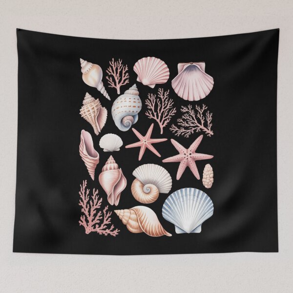 Item preview, Seashells Ocean Swimsuit Coverup Oversized Coastal Surf Beach Oceancore Sea designed and sold by papertaless.