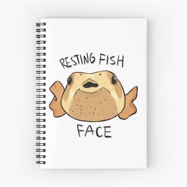 Item preview, Resting Fish Face designed and sold by LetsGoExplorin_.