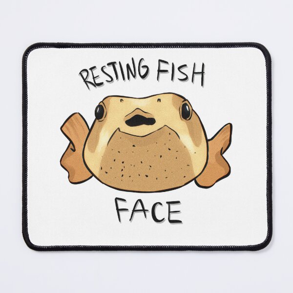 Item preview, Resting Fish Face designed and sold by LetsGoExplorin_.