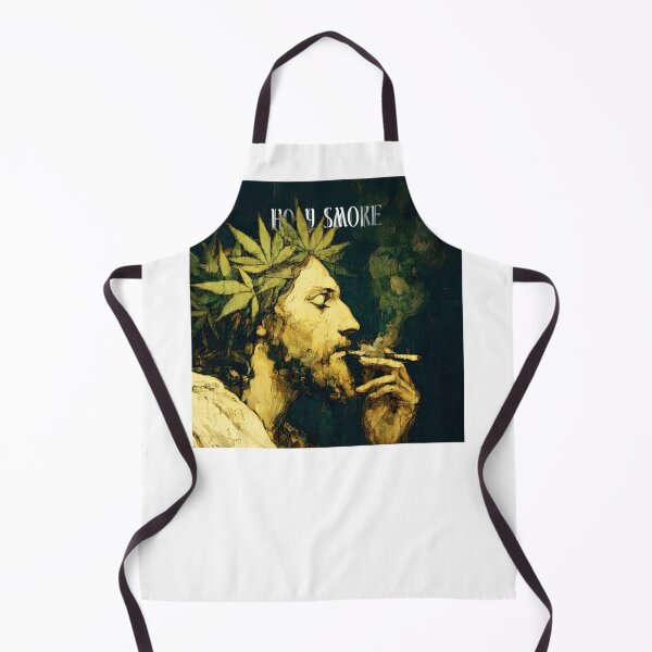 Item preview, Holy Smoke Messiah Funny Meme Jesus Christ 420 Parody  designed and sold by dal-koz-ar.