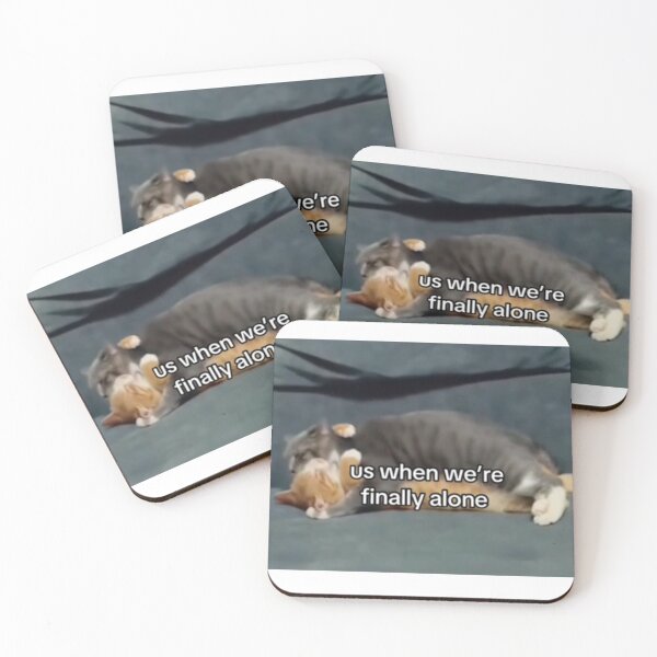 Item preview, us when were finally alone cat designed and sold by cloudzer0000.