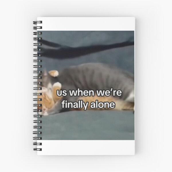Item preview, us when were finally alone cat designed and sold by cloudzer0000.
