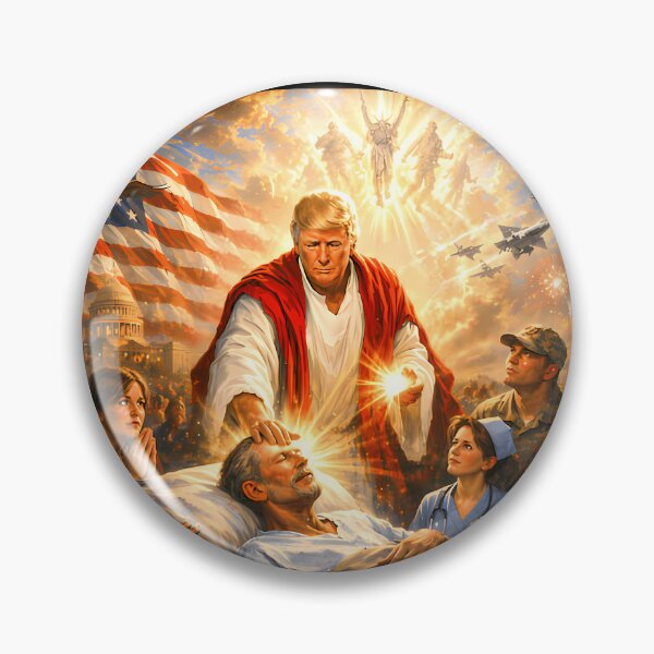 Item preview, Trump's Jesus Portrayal  designed and sold by JEVANStudio.