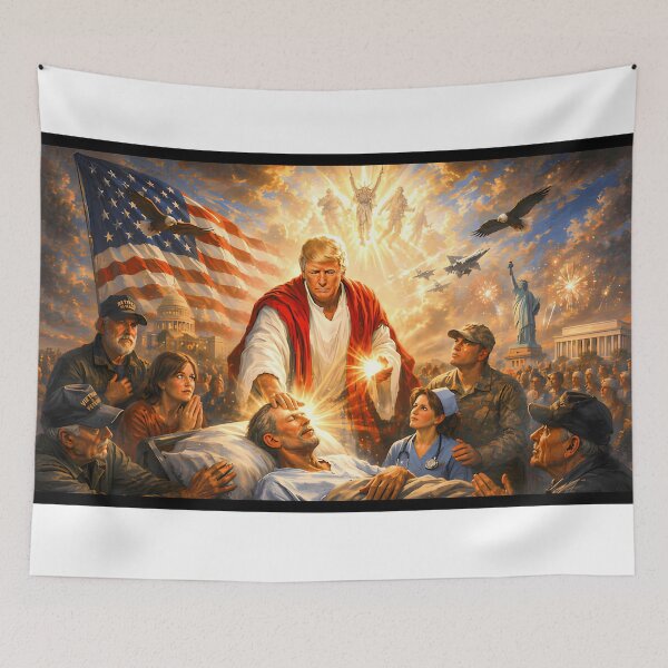 Item preview, Trump's Jesus Portrayal  designed and sold by JEVANStudio.