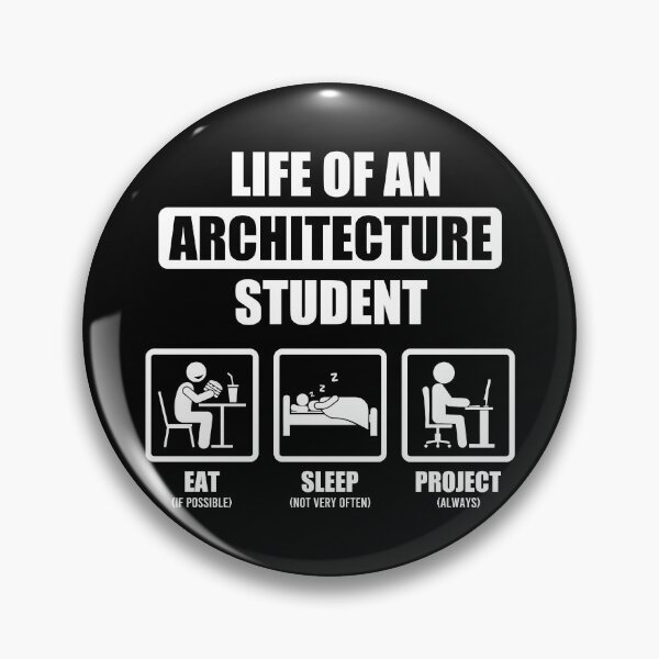 Item preview, Life Of An Architecture - Funny Architecture Student designed and sold by maurrathania.