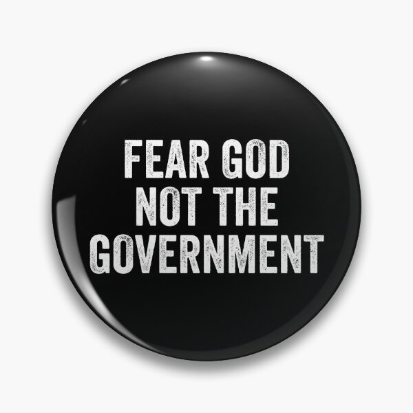 Item preview, Fear God Not The Government designed and sold by maurrathania.