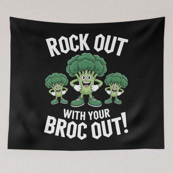 Item preview, Rock Out With Your Broc Out! I Broccoli designed and sold by papertaless.