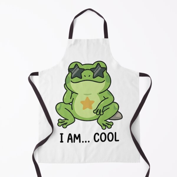 Item preview, Cool Frog I Am Cool Kids T-Shirt – Funny Cartoon Frog Design designed and sold by DIRTYSKETCHH.