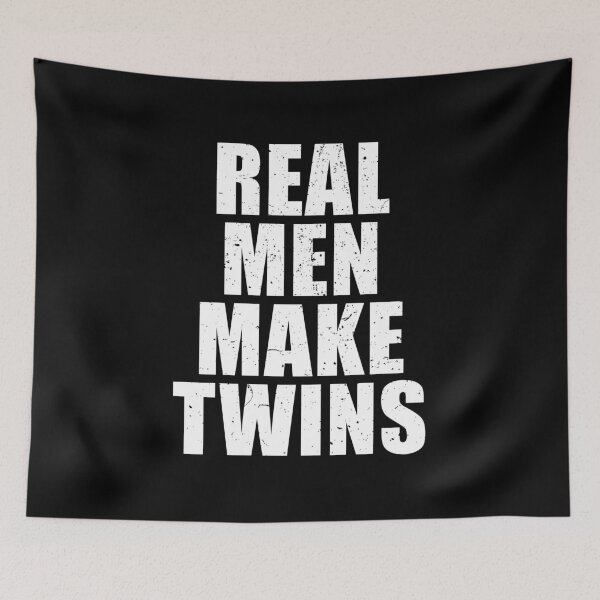 Item preview, Real Men Make Twins designed and sold by hastameriny.