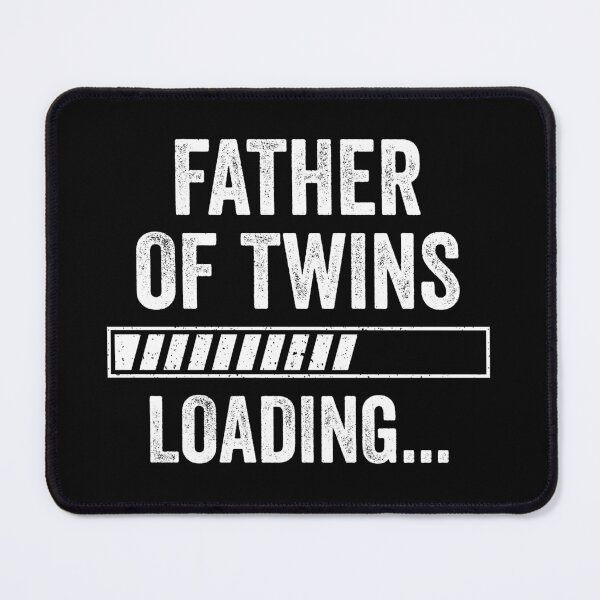 Item preview, Father Of Twins Loading - Funny Pregnancy Announcement designed and sold by hastameriny.