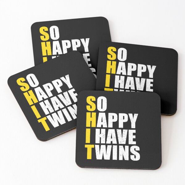 Item preview, So Happy I Have Twins - Funny Dad Mom Of Twins Gift designed and sold by hastameriny.