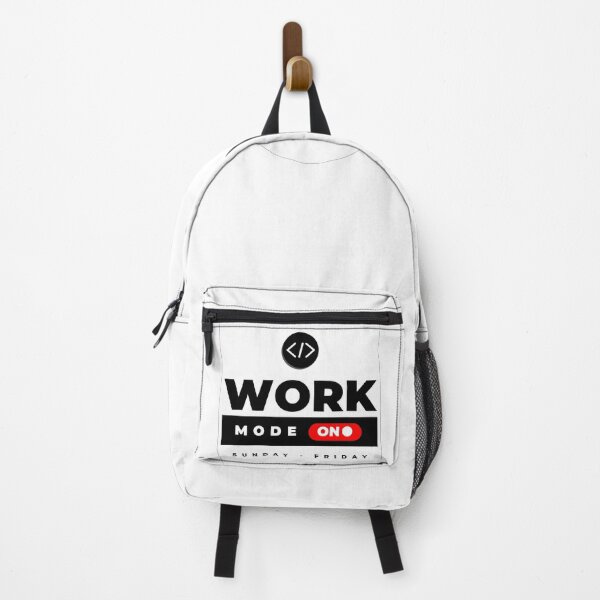 Item preview, Work Mode ON – Minimalist Productivity Design, Hustle Mindset Graphic for Everyday Motivation designed and sold by AUBMK.