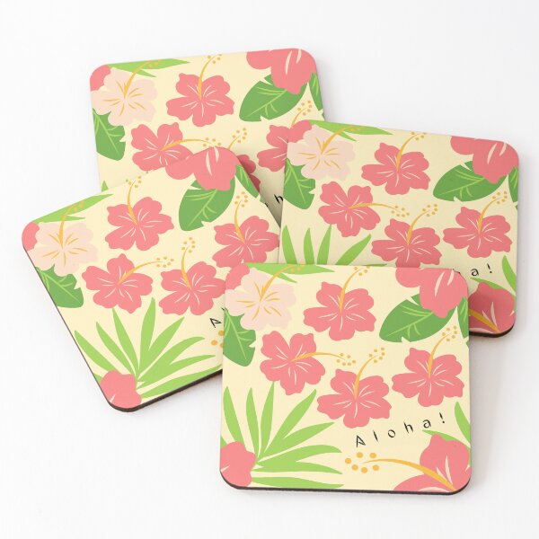 Item preview, Tropical Hibiscus Seamless Pattern Design designed and sold by NadDot.