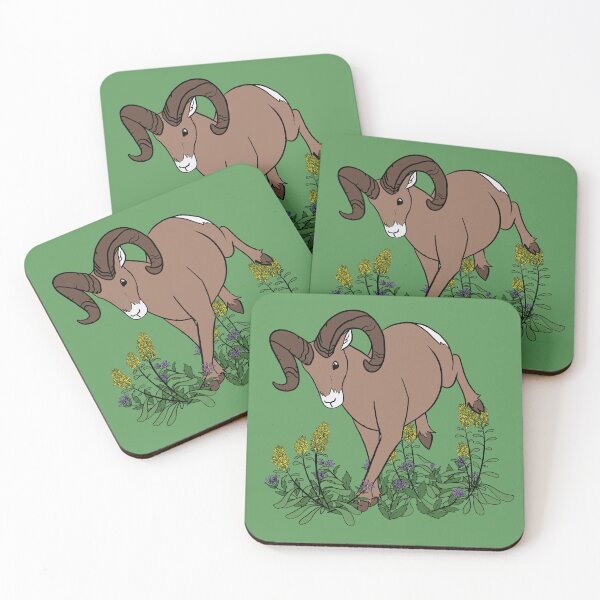 Item preview, Bighorn in Blooms designed and sold by Peaches N’ Screams.