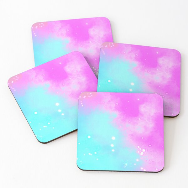 Artikelvorschau, Pinke und blaue Galaxie entworfen und verkauft von ColorNConscious.