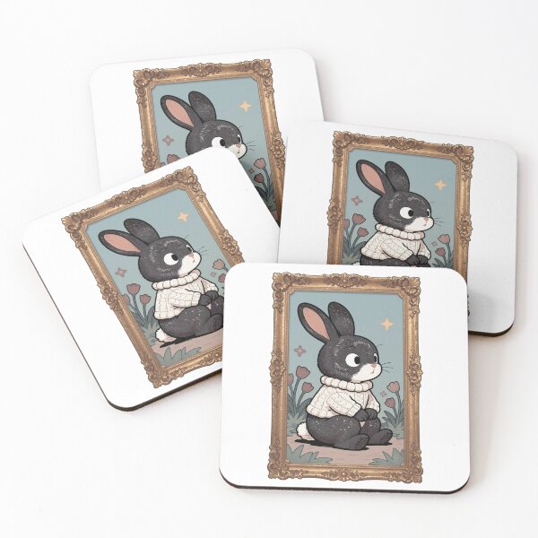 Item preview, Rabbit in a Frame designed and sold by Birdie and Flynn.