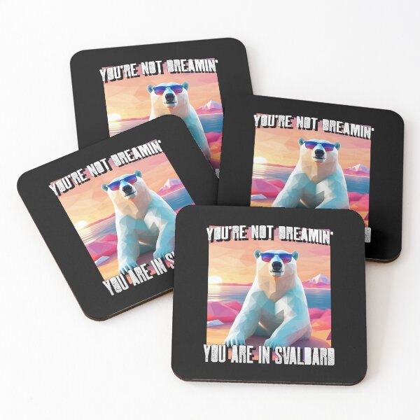 Item preview, Polar Bear In Sunglasses Svalbard Norway You're Not Dreamin' designed and sold by GraTEEtude.