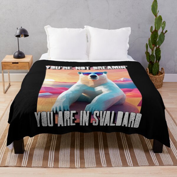 Item preview, Polar Bear In Sunglasses Svalbard Norway You're Not Dreamin' designed and sold by GraTEEtude.