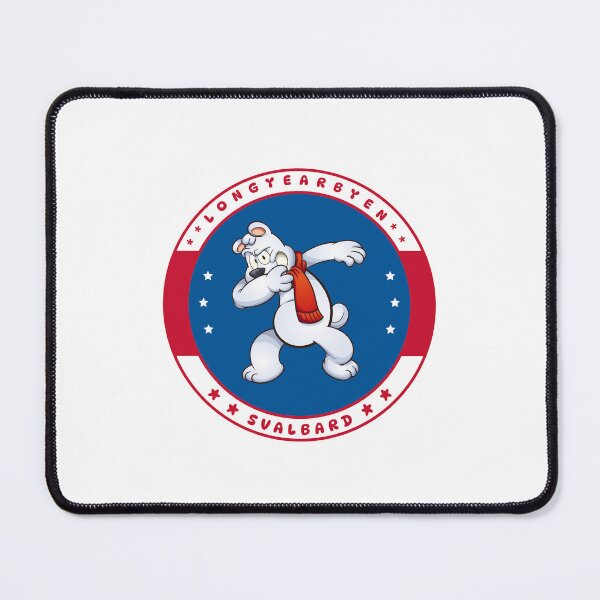Item preview, Dabbing Polar Bear Longyearbyen Svalbard Norway designed and sold by GraTEEtude.