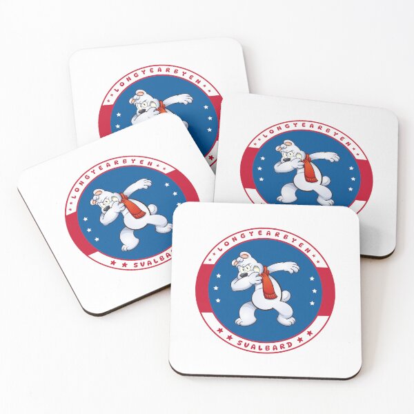 Item preview, Dabbing Polar Bear Longyearbyen Svalbard Norway designed and sold by GraTEEtude.