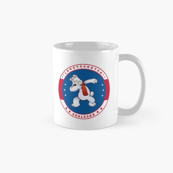 Item preview, Dabbing Polar Bear Longyearbyen Svalbard Norway designed and sold by GraTEEtude.