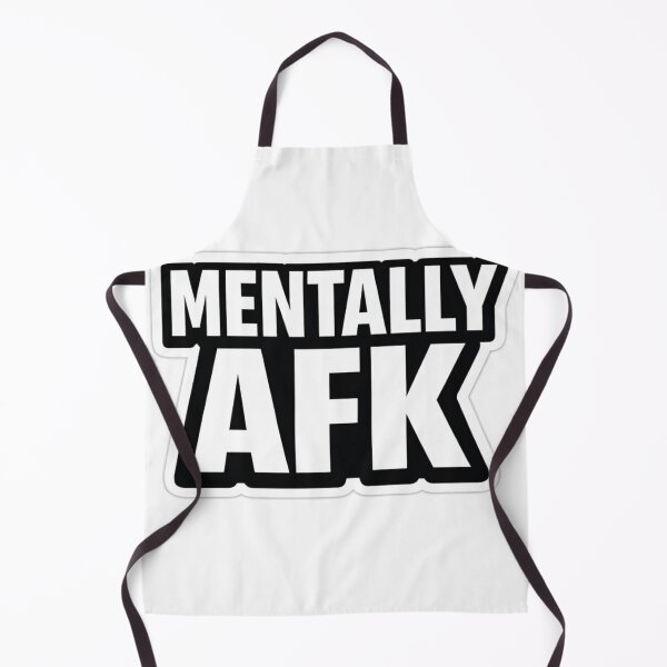Item preview, Mentally AFK Funny Relatable Sticker designed and sold by Ashutoshwarade.