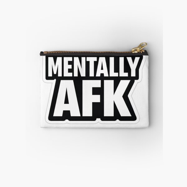 Item preview, Mentally AFK Funny Relatable Sticker designed and sold by Ashutoshwarade.
