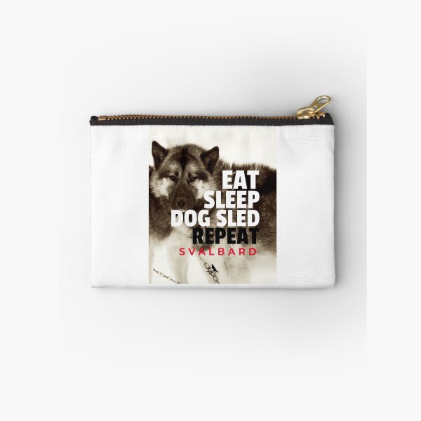 Item preview, Eat Sleep Dog Sled Repeat Svalbard Sled Dogs designed and sold by GraTEEtude.