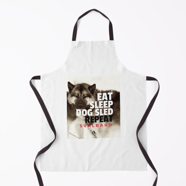 Item preview, Eat Sleep Dog Sled Repeat Svalbard Sled Dogs designed and sold by GraTEEtude.