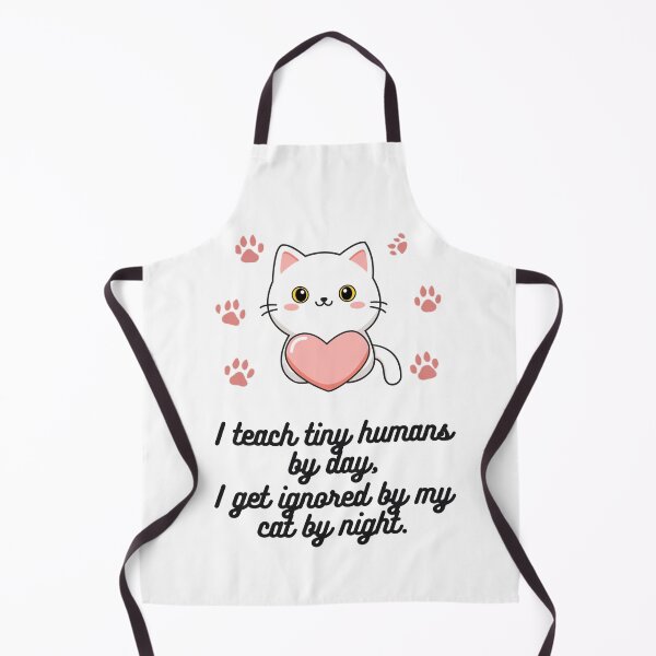 Item preview, I Teach Tiny Humans by Day, Cat Mom by Night designed and sold by Vivid Trace.