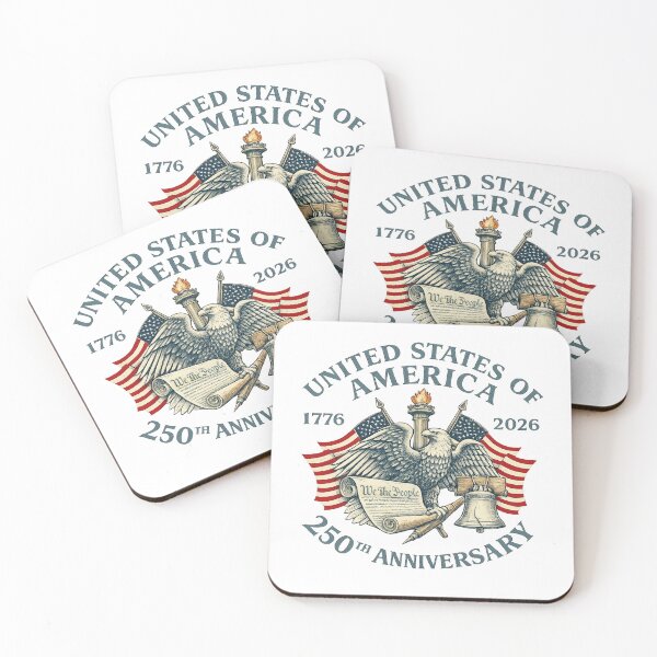 Item preview, United States of America 250th Anniversary Patriotic Bald Eagle designed and sold by LNThread.