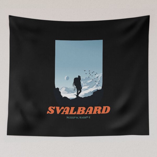 Item preview, Svalbard Norway Snow Trekking Adventure designed and sold by GraTEEtude.
