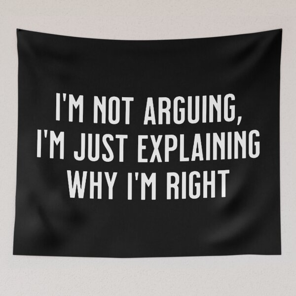 Item preview, I'm not arguing  designed and sold by kathrynsipplee.