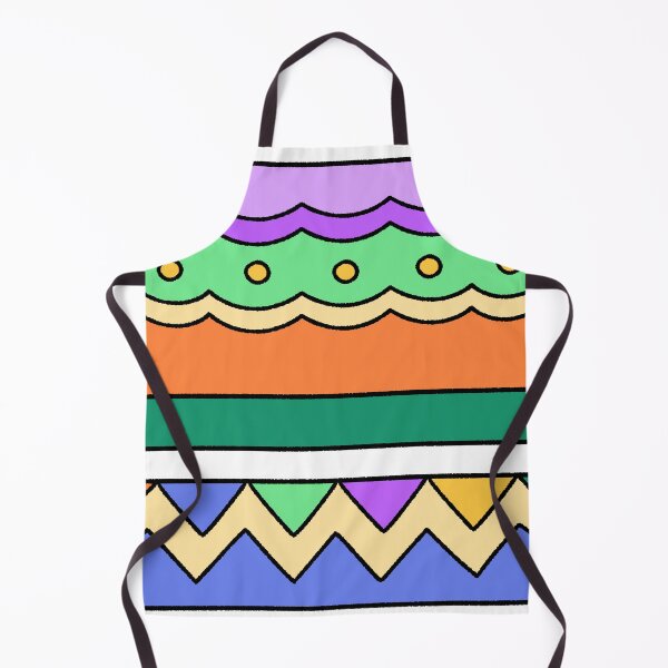 Item preview, Vibrant Geometric Abstract Pattern with Colorful Waves and Zigzags designed and sold by ubborn.