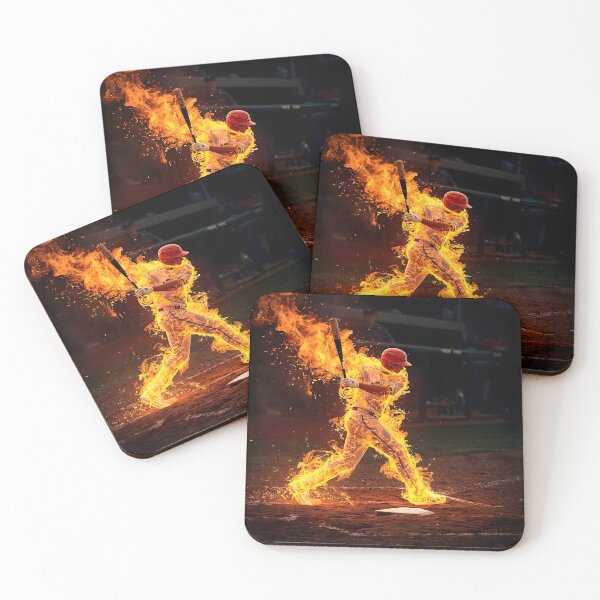Item preview, Home Run Baseball Fire Trail  designed and sold by Glitchart66.